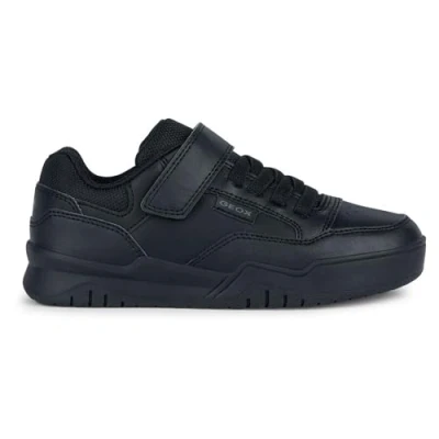 Image of Geox J Perth Boy E Sneaker, Black, 6 UK