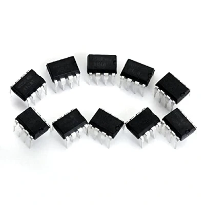 Image of 10 x LM358 N Low Power 8 Pin Dual Operational Amplifier