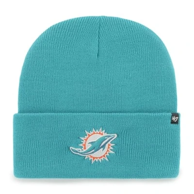 Image of 47 NFL Miami Dolphins Unisex Cuff Knit Beanie, Neptune