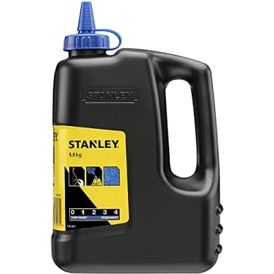 Image of Stanley 1 47 917 Chalk Refill, 1.0kg/2.5Lb, Blue