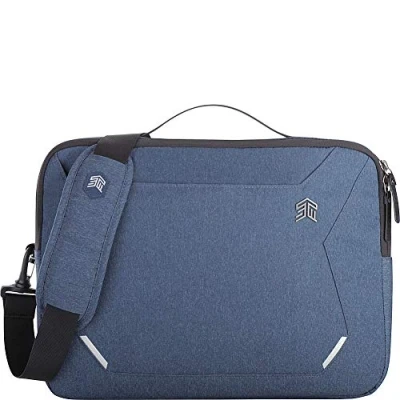 Image of STM Goods Myth Laptop Briefcase, 15 Inch Size, Slate Blue