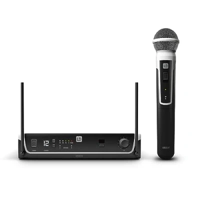 Image of LD Systems U308 HHD Wireless Microphone System with Dynamic Handheld 863 865 MHz+ 823 832 MHz