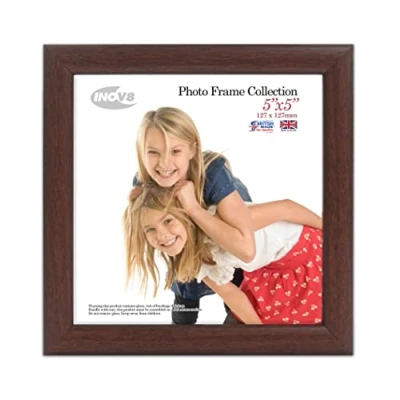 Image of Inov8 Framing PFVS VDOK 55 Photo Frame, Wood, Dark Oak, 5 x inch