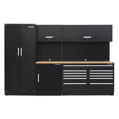Image of Sealey Premier 3.3m Storage System Oak Worktop