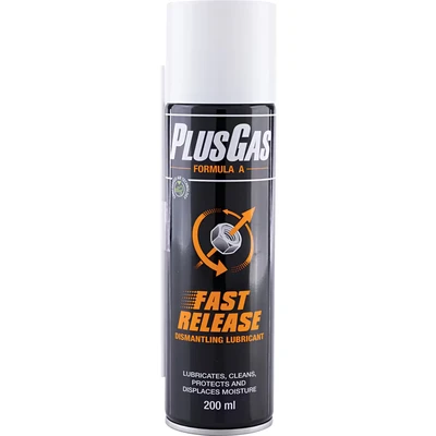 Image of Plusgas 07660704893 AEROSOL Lubricant, Blue , 200 ml