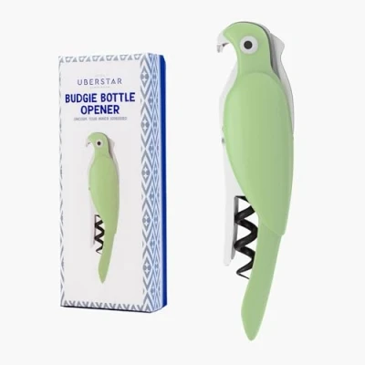 Image of Uberstar Green Budgie Bottle Opener