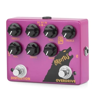 Image of Caline DCP 02 Brutus Distortion Overdrive Dual Guitar Effects Pedal