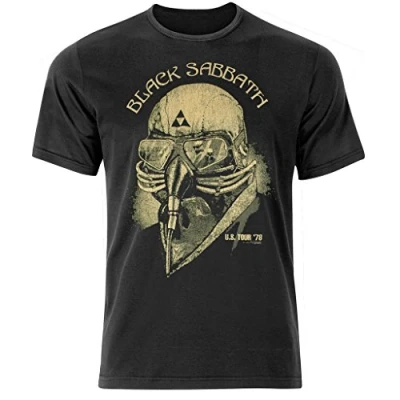 Image of Black Sabbath Officially Licensed Tour T Shirt Iron Man Tony Stark (S 2XL) (Large)