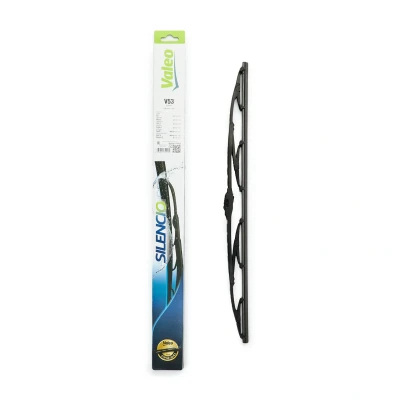 Image of 357955427, 3A1955427 Wiper blade VALEO SILENCIO Standard 574117 530mm Front 21Inch Hook fixing VOLKSWAGEN: Fox Hatchback, Golf 4