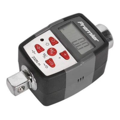 Image of Sealey Premier Torque Adaptor with Angle Function Digital 1/2&quot;Sq Drive 20 200Nm(14.7 147.5lb.ft)