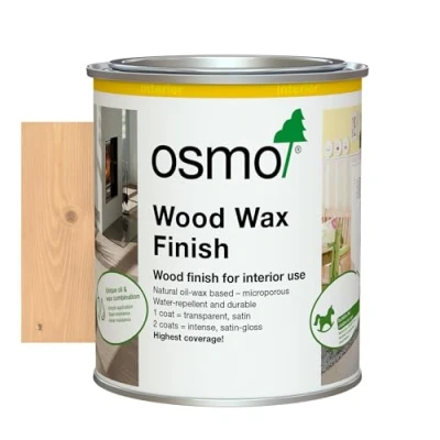 Image of Osmo Wood Wax Finish 3102 Lightly Steamed Beech (750ML, Beech)