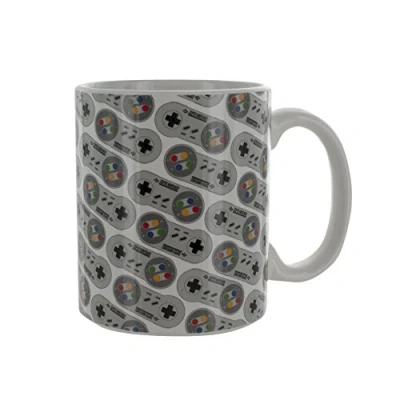 Image of Paladone Super Nintendo Controller Mug, Ceramic, Multi Colour, 10.5 x 11.5 8.7 cm
