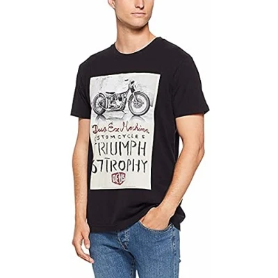 Image of Deus Ex Machina Triumph Trophy T Shirt Black