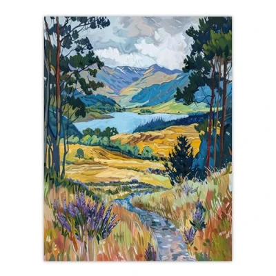 Image of Artery8 Loch Lomond Scottish Landscape Nature Lover Living Room Large Wall Art Poster Print Thick Paper 18X24 Inch