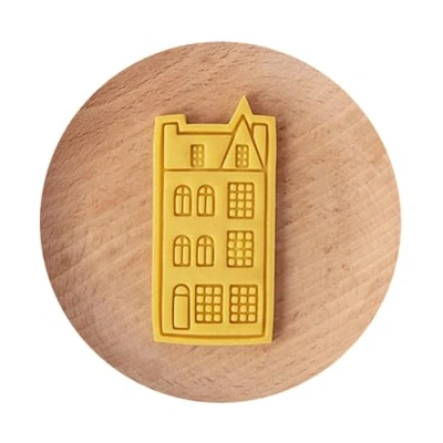 Image of Vintage House Biscuit Cutters Cookie Stamps Fondant Pastry Mould Kitchen Baking Supplies Cat Cutter for