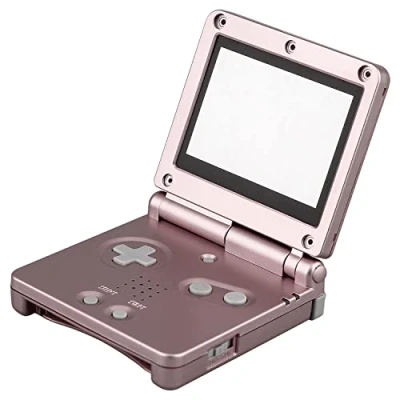 Image of OSTENT Full Housing Shell Case Cover Replacement for Nintendo GBA SP Gameboy Advance Color Pink
