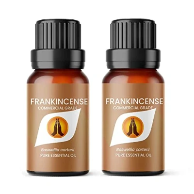 Image of Aroma Energy Frankincense Dilute Essential Oil 20ml (2 x 10ml Bottles) 100% Pure &amp; Natural