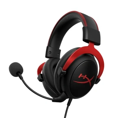 Image of HyperX Cloud II Gaming Headset PC/PS4/PS5, Red