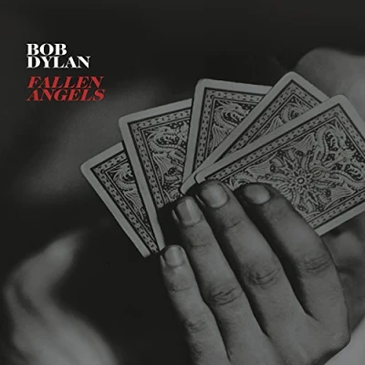 Image of Bob Dylan Fallen Angels + Hype Sticker 2016 UK vinyl LP 88985316001
