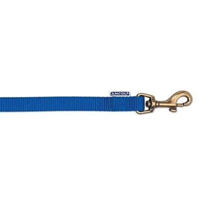 Image of Ancol Heritage Nylon Lead Blue 1m X12mm Sz 1 3