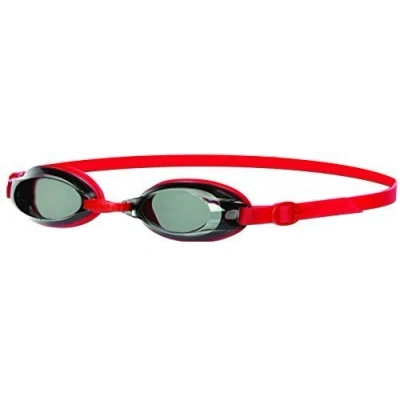 Image of Speedo Jet Junior Goggles (Smoke Lens/Red Strap)