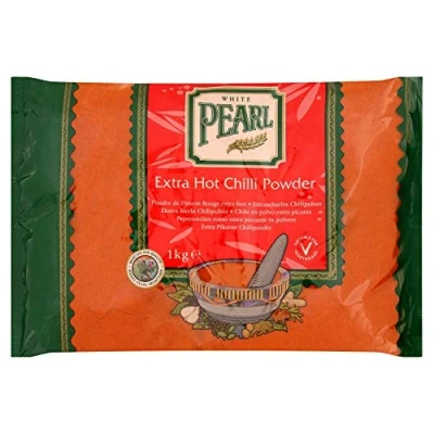 Image of White Pearl Chilli Powder Extra Hot 1Kg x 1
