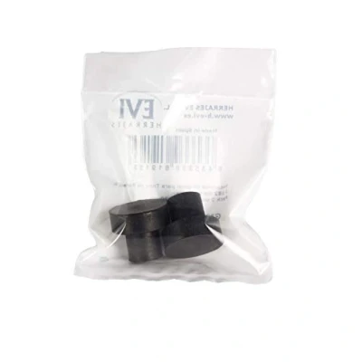 Image of Original Replacement for Wall Mounted Door Stops. Black Color.
