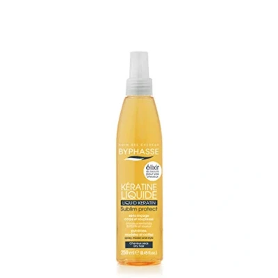 Image of Byphasse Pack OF 3 Keratin liquid sublim protect for dry hair 250 ml