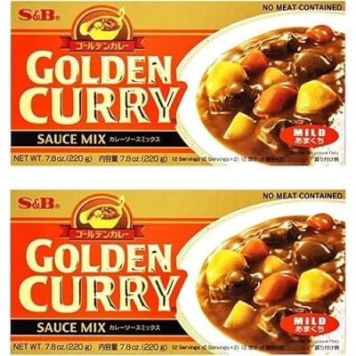 Image of S&amp;B Golden Japanese Curry Mild (Pack of 2)