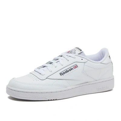 Image of Reebok Men&#039;s Club C 85 Sneaker, Chalk Ash Ter, 2.5 UK