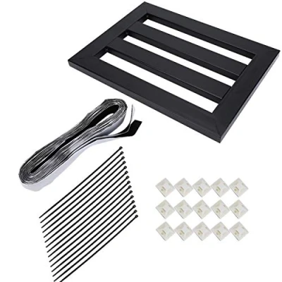 Image of Guitar Pedal Board Effects Pedals with Setup Tape Clamp for Electric Effect Pedal(L)