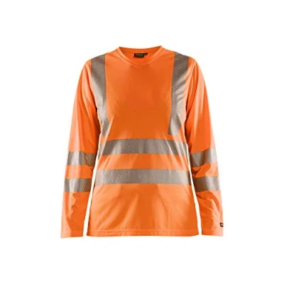 Image of Blaklader 348510135300M Flame Retardant T Shirt, High Vis Orange, Size M