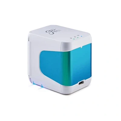 Image of COLOP e mark GO 600 dpi White Portable Mobile Hand Printer (800 mAh Li Ion Battery, Wi Fi) for Multi Colour Printing 1 Piece