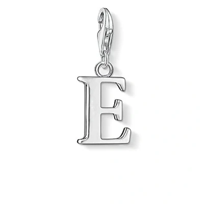 Image of Thomas Sabo Charm Pendant Letter A Club 925 Sterling Silver 0179 001 12