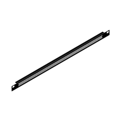 Image of PENN ELCOM 0.5U Black Perforated Flanged Rack Panel R1286/05UVK