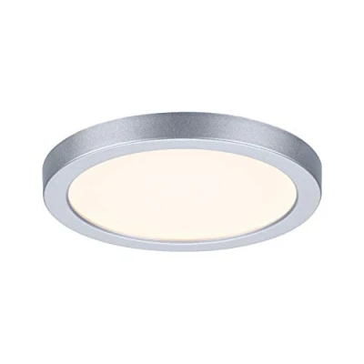 Image of Paulmann Areo LED panel 3,000K round chrome 11.8cm