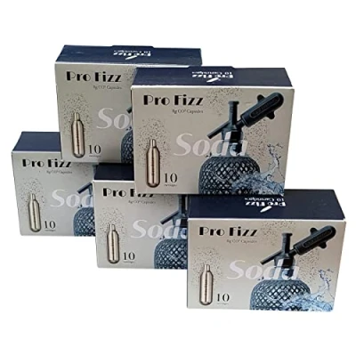 Image of 8 Gram Co2 Pressure Top Up Bulbs / Cartridges Pack of 50