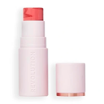 Image of Revolution Skin Silk Marble Blush Stick Rosy Cheeks 4.5g