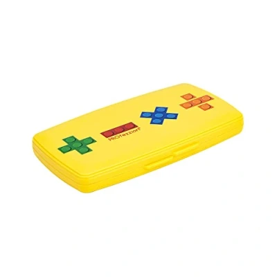 Image of PROfezzion Game Card Case, 36 Slot Holder for Nitendo Switch 12 +TF Cards 24 (Yellow)