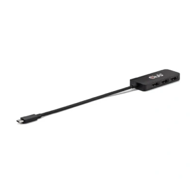 Image of Club3D USB Type C to Triple DisplayPort™ 4K60Hz MST Hub