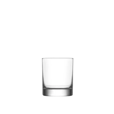 Image of LAV 3X Ada Whisky Glasses Clear Water Juice Cocktail Tumblers 10.75oz