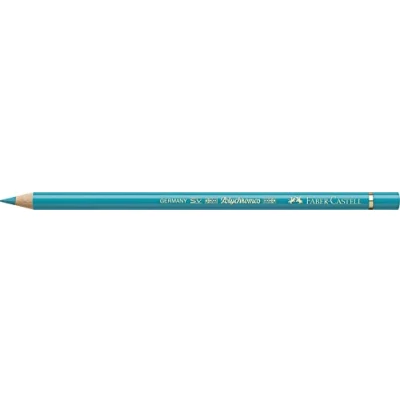 Image of Faber Castell Art &amp; Graphic Polychromos Colour Pencil, (156), Cobalt Green, For Art, Craft, Drawing, Sketching, Home, School, University, Colouring