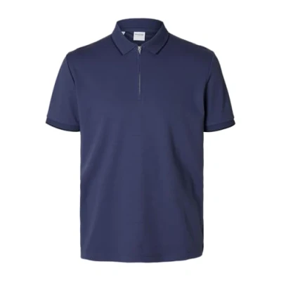 Image of Selected Homme FAVE NOOS Polo shirt, Men&#039;s, Size: Large, Oceana