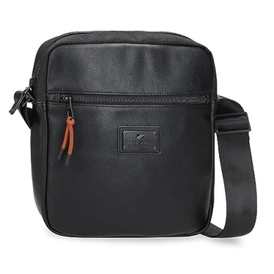 Image of Pepe Jeans Egham Shoulder bags Black,Polyester, Different Sizes, Black/White, One Size, Tablet Bag