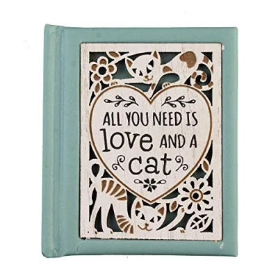Image of History &amp; Heraldry Woodcuts Sentiment Mini Quotation Book Love and a Cat