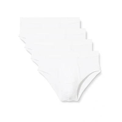 Image of Athena Men&#039;s Promo Basic Bio Knickers, White (Blanc/Blanc/Blanc/Blanc 9050), Medium (Size: 3) (Pack of 4)