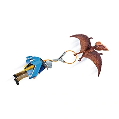 Image of SCHLEICH 41467n Jetpack Chase Dinosaurs Toy Playset for children aged 4 12 Years