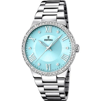 Image of Festina Women Analog Quartz Watch with Stainless Steel Strap F16719/4