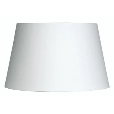 Image of White Cotton Drum Shade