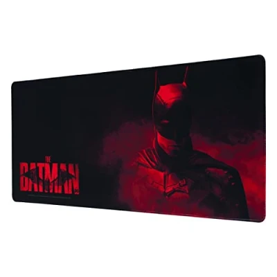 Image of Grupo Erik DC Comics Batman XXL Mouse Mat Desk Pad 31.5&quot; x 13.78&quot; Non Slip Rubber Base Pad, Gaming Keyboard Gifts